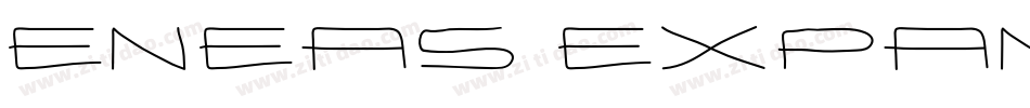 Eneas Expanded Bold字体转换